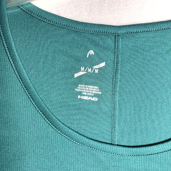 NWT Head Spin Serve Tank Deep Teal Mens Size M - Picture 8 of 11